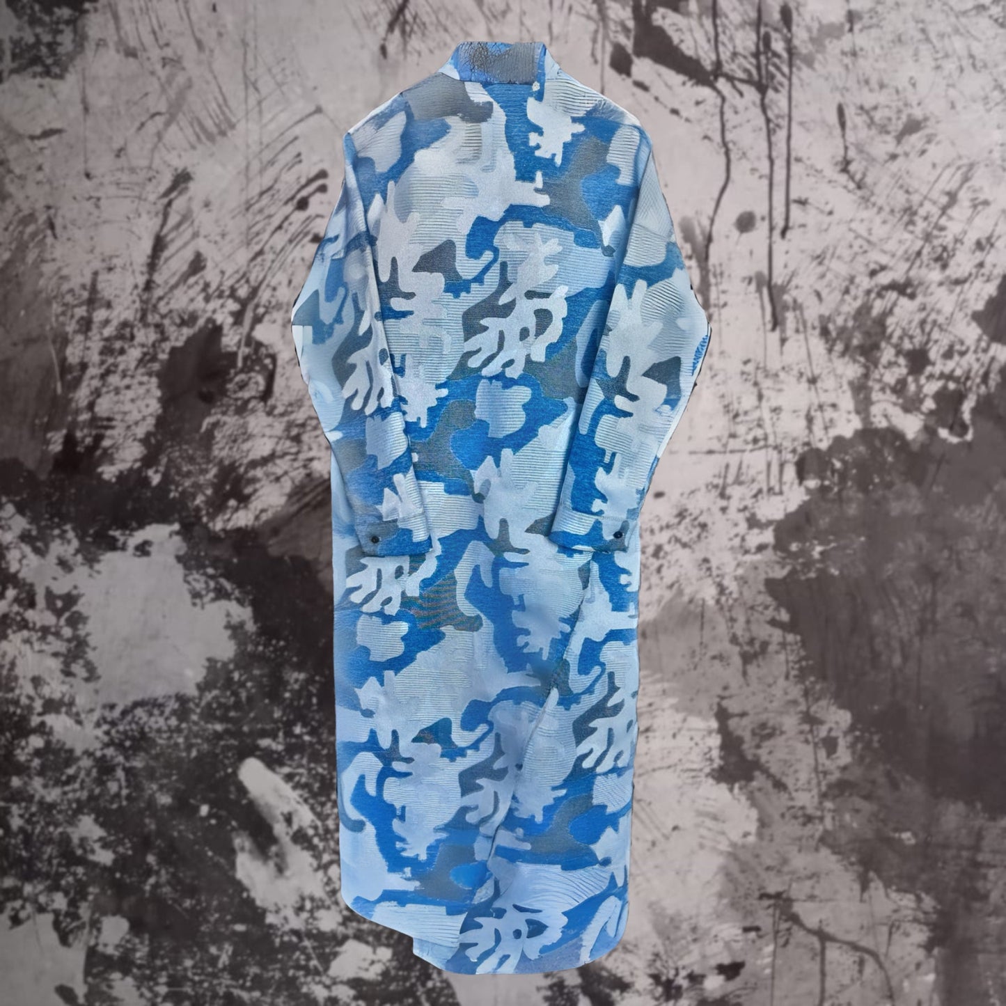 DAFNE TESSUTO JACQUARD TRAMA CAMOUFLAGE