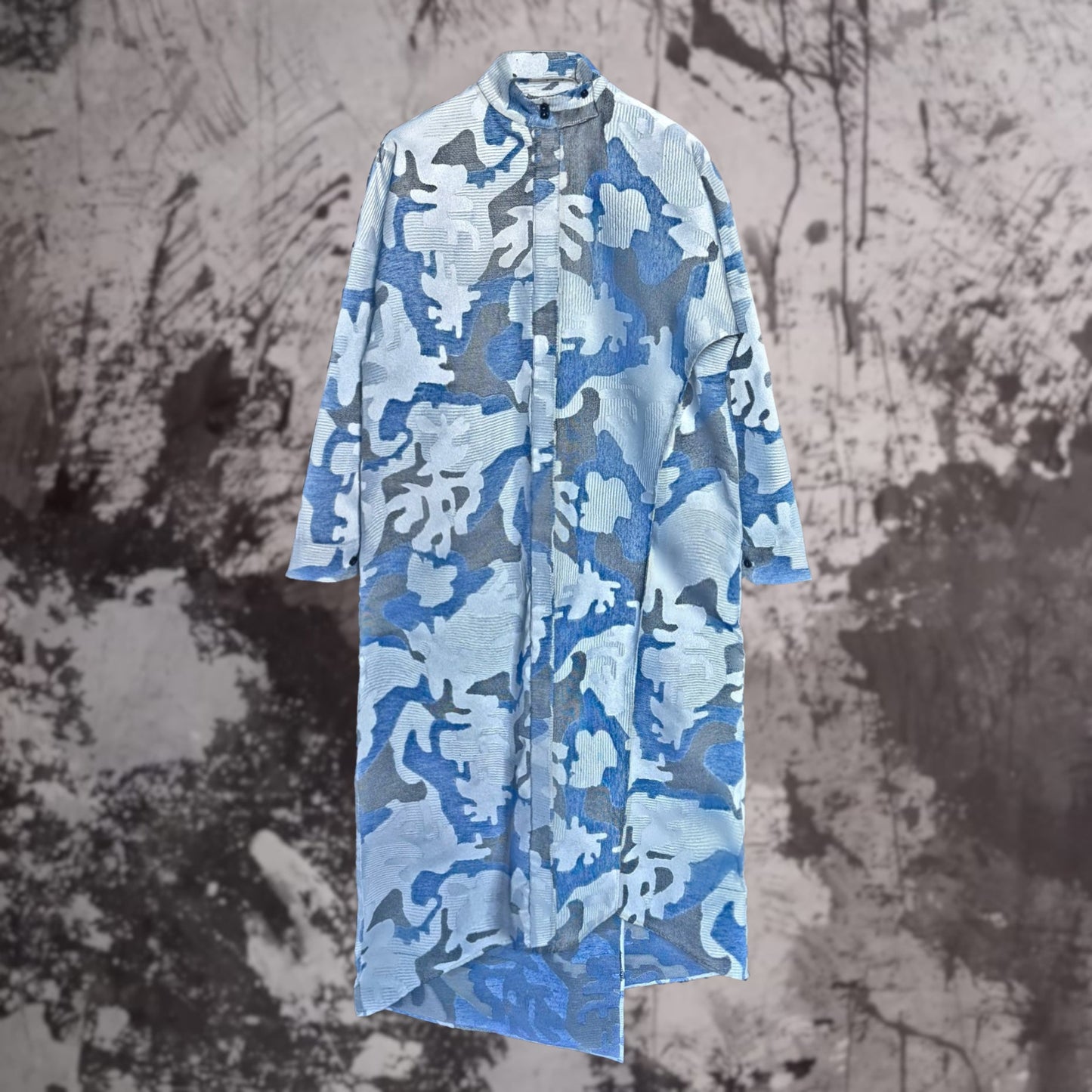 DAFNE TESSUTO JACQUARD TRAMA CAMOUFLAGE